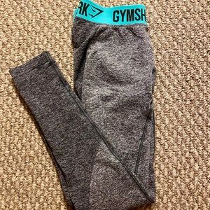 Gymshark flex leggings. Gray Merle color.
